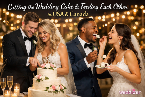 Cutting the Wedding Cake & Feeding Each Other in USA & Canada: Meaning, Traditions, and Modern Trends