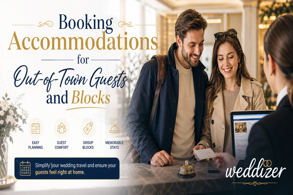 Booking Accommodations for Out-of-Town Wedding Guests: Complete Guide to Hotel Blocks & Stress-Free Planning