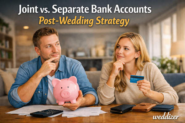 Joint vs. Separate Bank Accounts Post-Wedding Strategy: The Ultimate Guide for Modern Couples