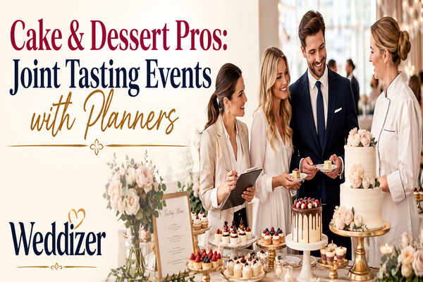 Cake & Dessert Pros: Joint Tasting Events with Planners – The Ultimate Guide to Winning More Wedding Clients