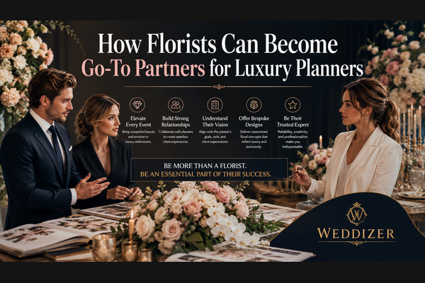 How Florists Can Become Go-To Partners for Luxury Planners: Building High-End Wedding Collaborations