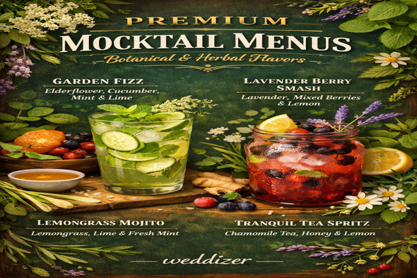 Premium Mocktail Menus with Botanical & Herbal Flavors: The Ultimate Guide to Alcohol-Free Luxury