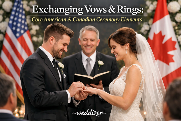 Exchanging Vows & Rings: Core American & Canadian Ceremony Elements