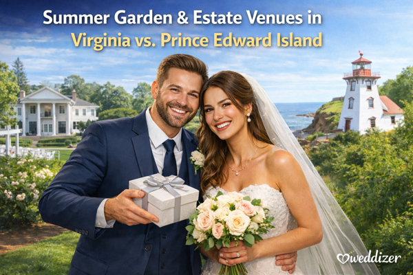 Summer Garden & Estate Venues in Virginia vs. Prince Edward Island: The Ultimate Wedding Destination Guide