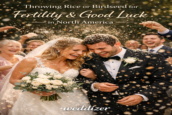 Throwing Rice or Birdseed for Fertility & Good Luck in North America