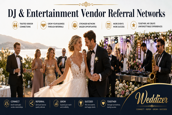 DJ & Entertainment Vendor Referral Networks: Building Strong B2B Partnerships for Wedding Success