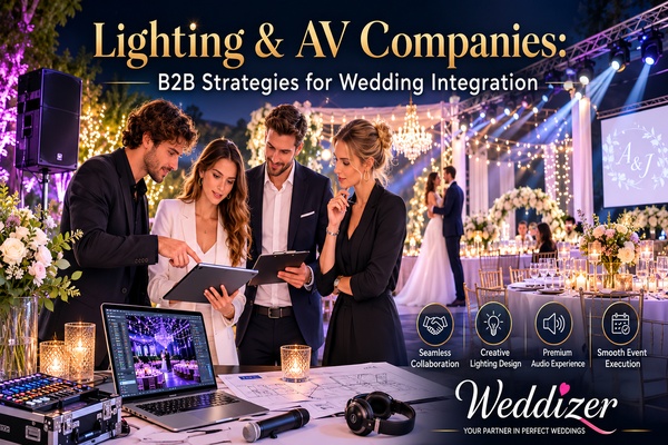 Lighting & AV Companies: B2B Strategies for Wedding Integration to Create Unforgettable Events in 2026