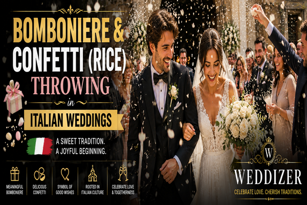 Bomboniere & Confetti (Rice) Throwing in Italian Weddings: Meaning, History & Modern Ideas