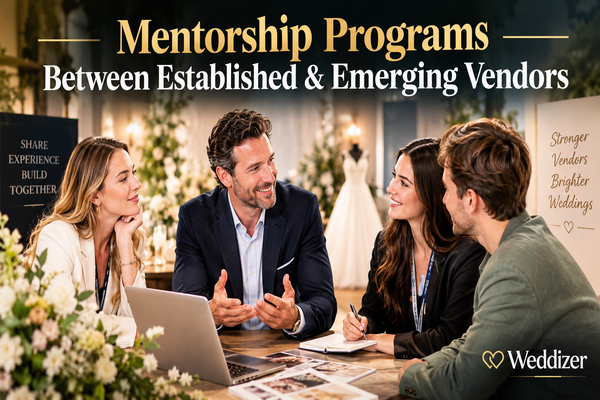 Mentorship Programs Between Established & Emerging Vendors: Building a Stronger Wedding Industry