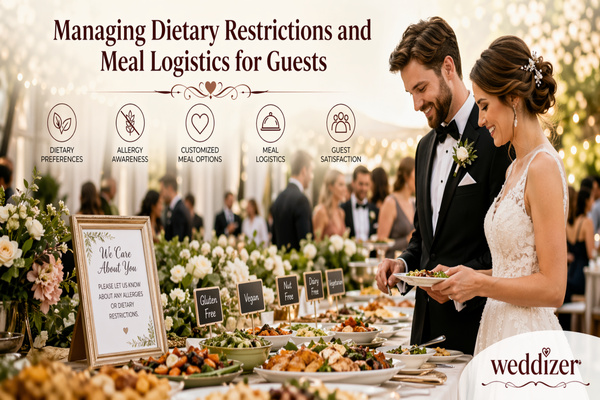 Managing Dietary Restrictions and Meal Logistics for Guests: The Ultimate Wedding Planning Guide