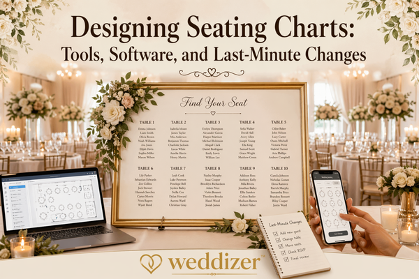 Designing Wedding Seating Charts: Best Tools, Software & Tips for Last-Minute Changes