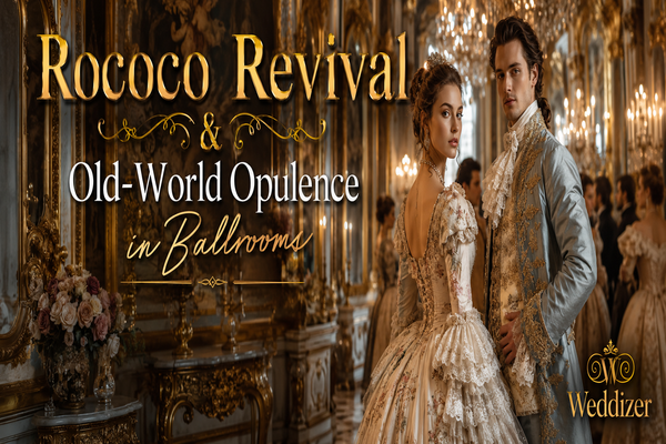 Rococo Revival & Old-World Opulence in Ballrooms: Creating a Grand Luxury Wedding Experience in 2026