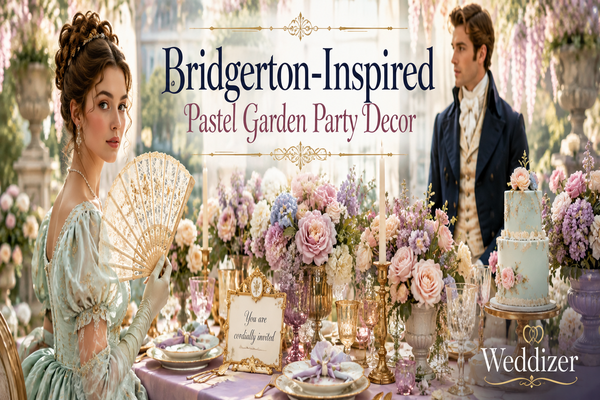 Bridgerton-Inspired Pastel Garden Party Decor Ideas for a Romantic Wedding Celebration in 2026