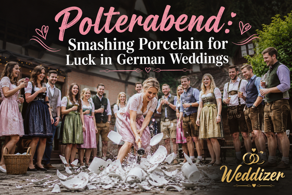 Polterabend Wedding Tradition: How Smashing Porcelain Brings Luck, Love & Good Fortune in German Weddings
